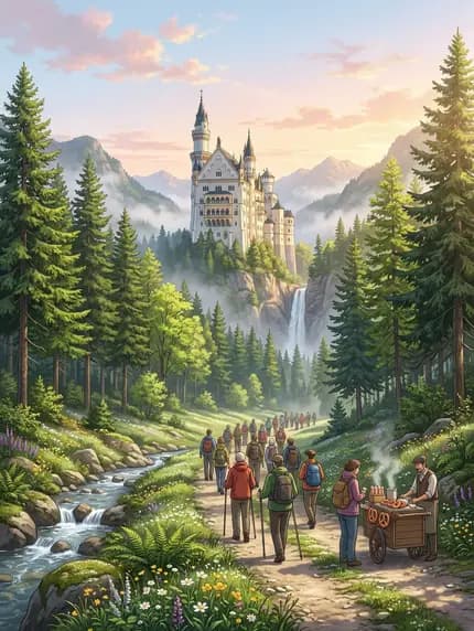 German - Neuschwanstein Castle