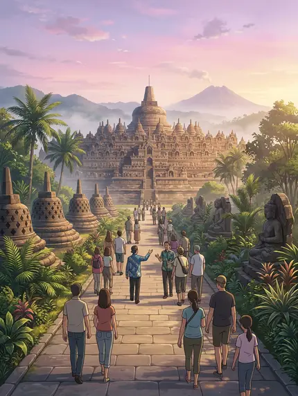 Indonesian - Borobudur Temple