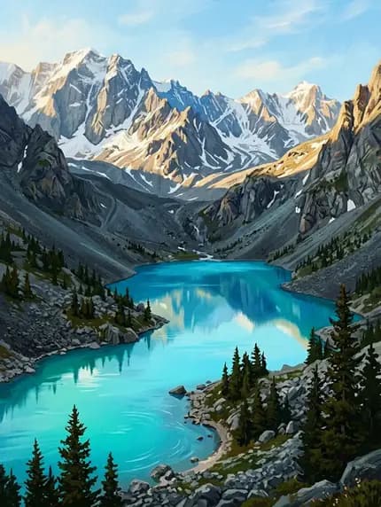 Kazakh - Big Almaty Lake