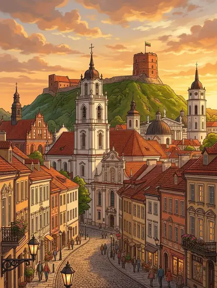 Lithuanian - Vilnius Old Town